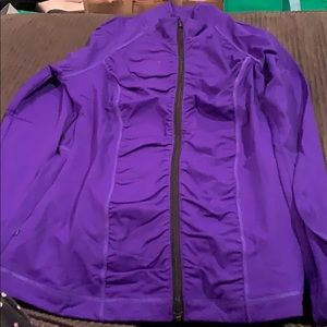 Victoria secret purple workout jacket